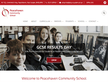 Tablet Screenshot of phcs.org.uk